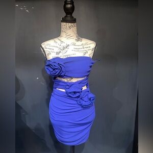 Mini blue Zara dress